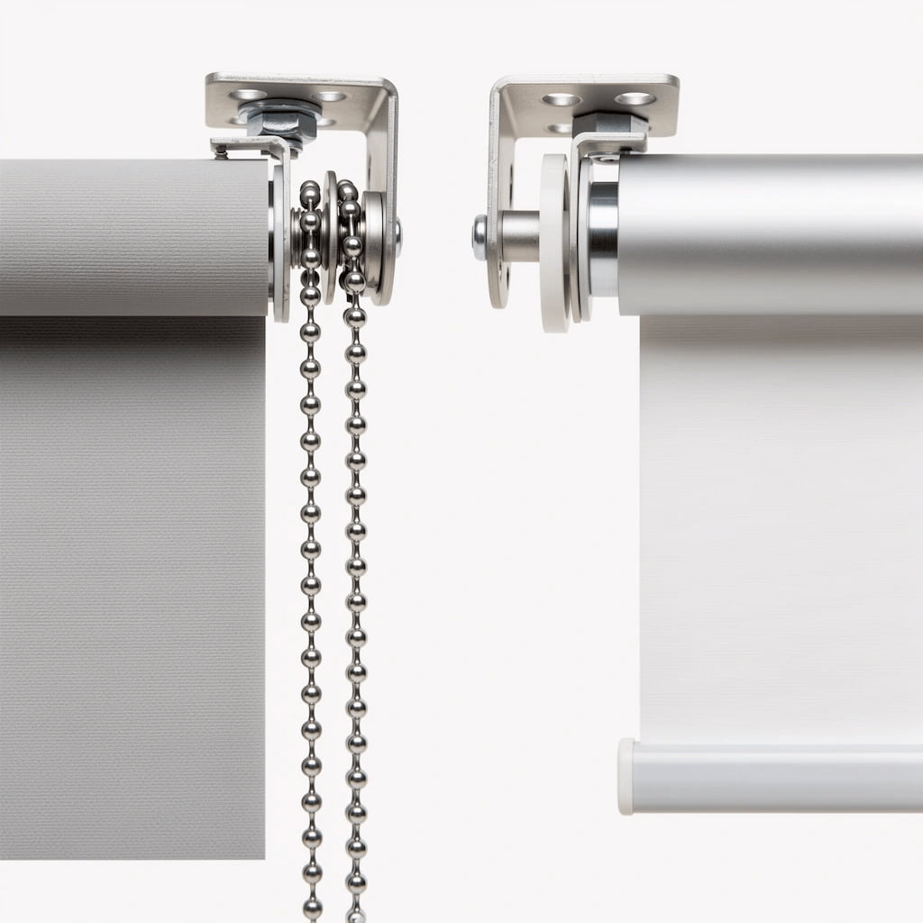 estores por tipo mecanismo